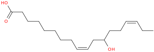 9,15 octadecadienoic acid, 12 hydroxy , (z,z) 